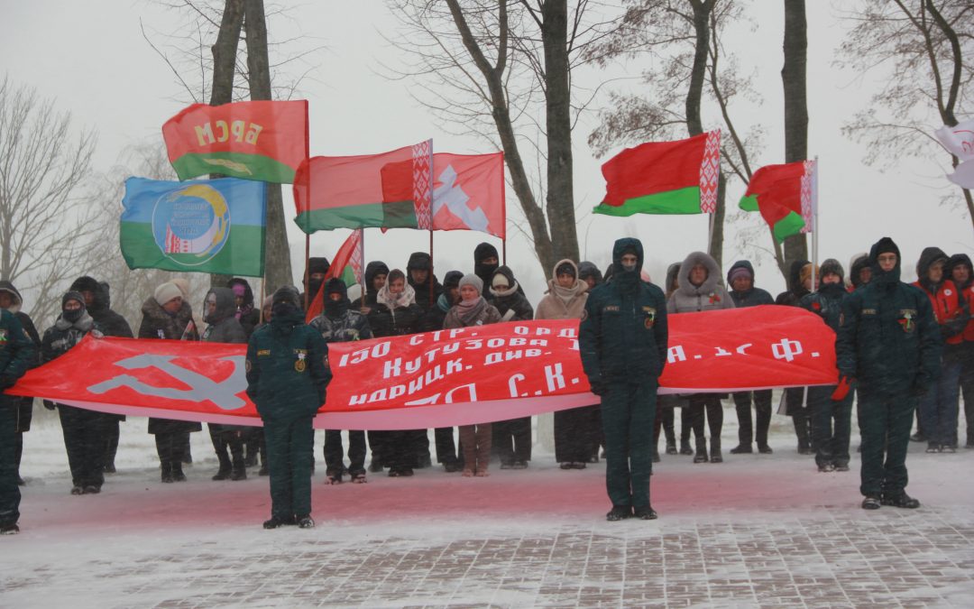 МИТИНГ, ПОСВЯЩЕННЫЙ 80-ЛЕТИЮ СО ДНЯ ОСВОБОЖДЕНИЯ ЧЕЧЕРСКОГО РАЙОНА ОТ НЕМЕЦКО-ФАШИСТСКИХ ЗАХВАТЧИКОВ.