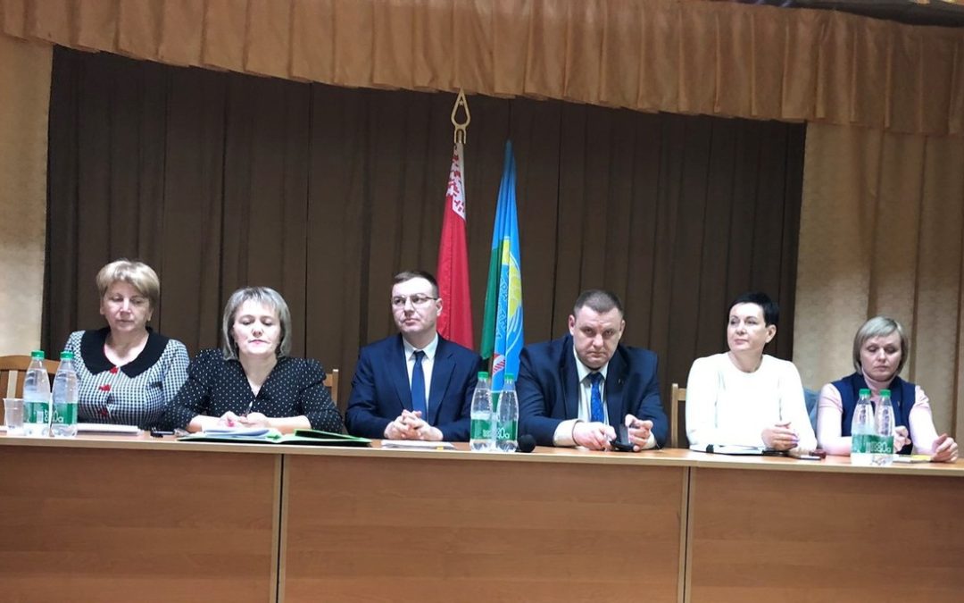 ОТЧЕТНО-ВЫБОРНОЕ СОБРАНИЕ В КСУП «ЛЕПЕШИНСКИЙ»