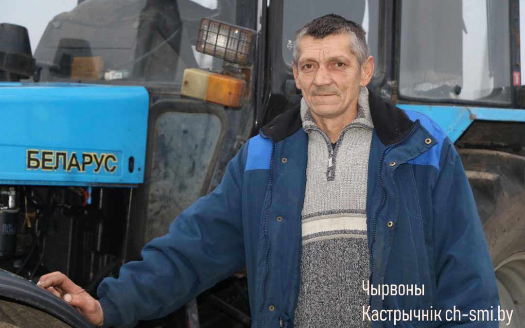 О ВЫБРАННОЙ ПРОФЕССИИ НИ РАЗУ НЕ ПОЖАЛЕЛ ТРАКТОРИСТ-МАШИНИСТ СЕРГЕЙ СПУНДА ОАО «ОКТЯБРЬСКИЙ- АГРО»