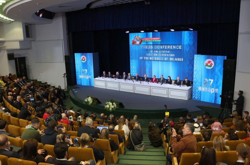 В ЦИК ПОДВЕЛИ ПРЕДВАРИТЕЛЬНЫЕ ИТОГИ ВЫБОРОВ ПРЕЗИДЕНТА РЕСПУБЛИКИ БЕЛАРУСЬ