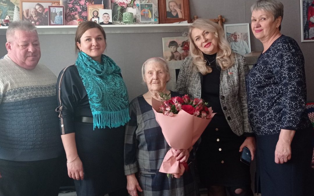 ЖИТЕЛЬНИЦА ТЕРЕХОВКИ ПЕЛАГЕЯ ШУСТОВА ОТПРАЗДНОВАЛА СВОЙ 100-ЛЕТНИЙ ЮБИЛЕЙ