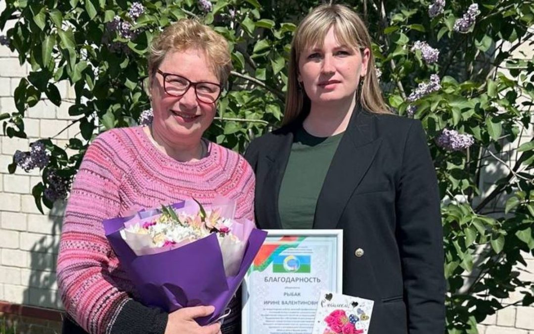 ЗА ЦИФРАМИ — УПОРСТВО И ТРУД: БОЛЕЕ ТРЕХ ДЕСЯТИЛЕТИЙ ИРИНА РЫБАК ПРОРАБОТАЛА В ГОМЕЛЬСКОМ РАЙОНЕ