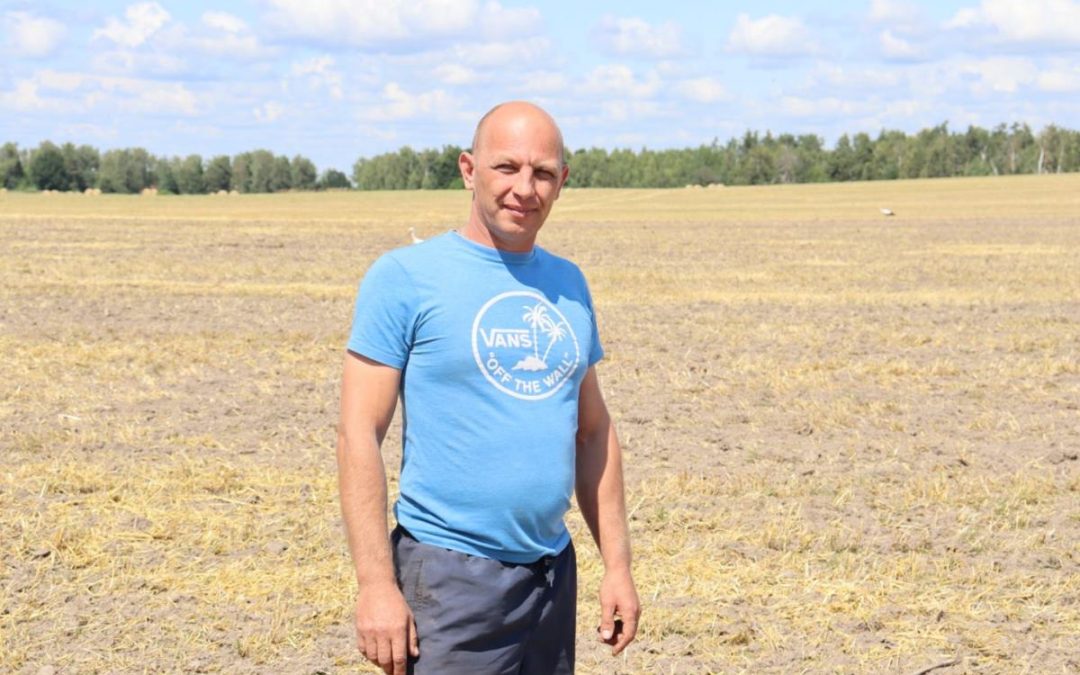 СКОРОСТЬ И ЭФФЕКТИВНОСТЬ: УБОРОЧНАЯ КАМПАНИЯ НА МОЗЫРЩИНЕ НАБИРАЕТ ТЕМПЫ