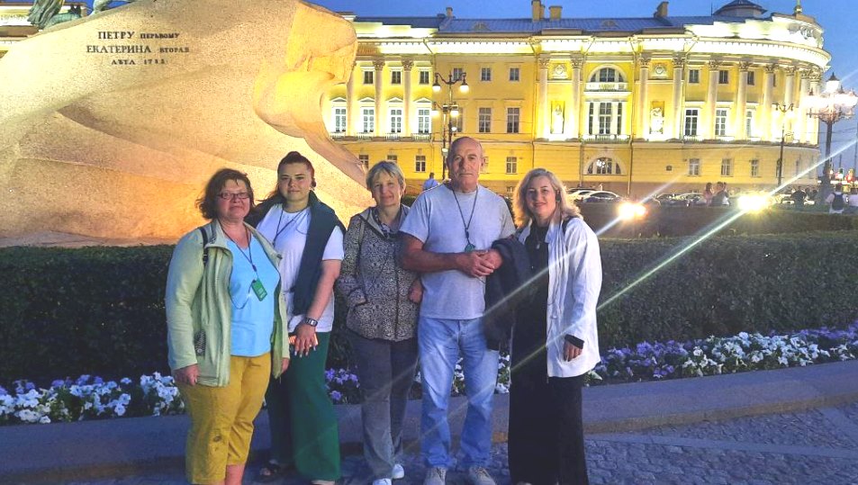 САНКТ-ПЕТЕРБУРГ: КУЛЬТУРНОЕ ПУТЕШЕСТВИЕ ПРОФАКТИВА КМУП “ДОБРУШСКОЕ ПМС”