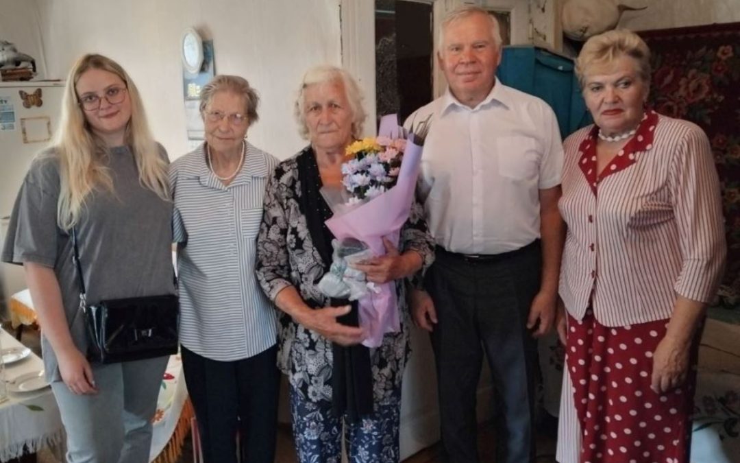 ЖЛОБИНЧАНКЕ, БЫВШЕЙ УЗНИЦЕ ЛАГЕРЯ СМЕРТИ, ПАВЛИНЕ МАКЕЕВОЙ ИСПОЛНИЛОСЬ 90 ЛЕТ!
