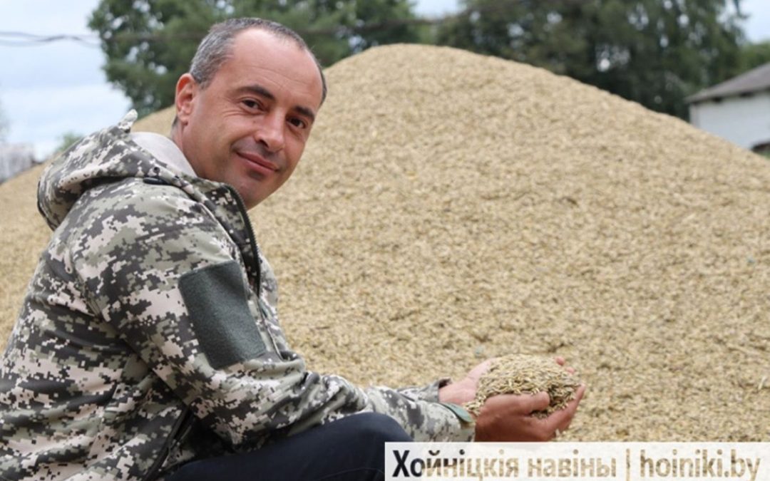 ГЛАВНЫЙ АГРОНОМ КСУП «ЭКСБАЗА «СТРЕЛИЧЕВО» ВЛАДИМИР БУРАК БОЛЕЕТ ЗА УРОЖАЙ ВСЕЙ ДУШОЙ