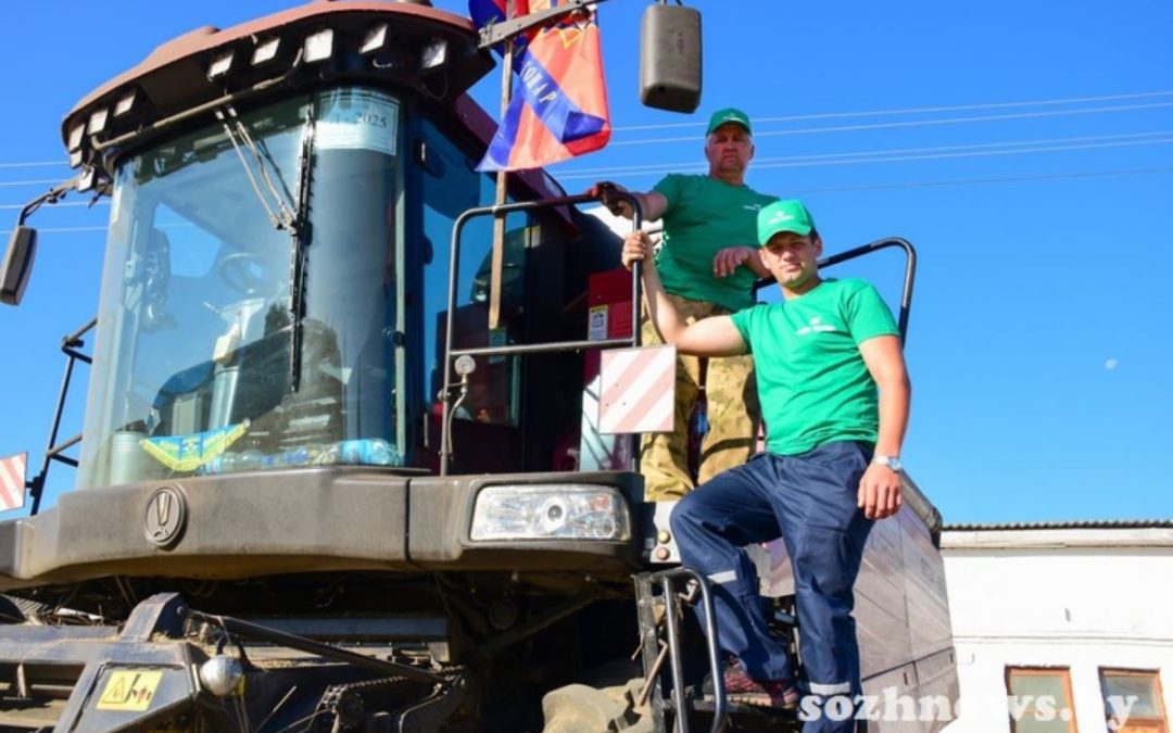 НА КОМБАЙНЕ — СЕМЕЙНЫЙ ЭКИПАЖ ПРИХОДЧЕНКО