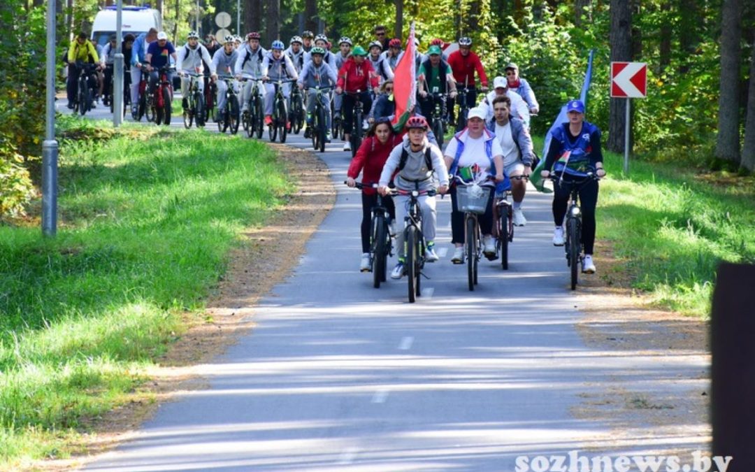 ГОМЕЛЬСКИЙ РАЙОН ПРИНЯЛ УЧАСТИЕ В ВЕЛОПРОБЕГЕ «В ЕДИНСТВЕ — СИЛА»