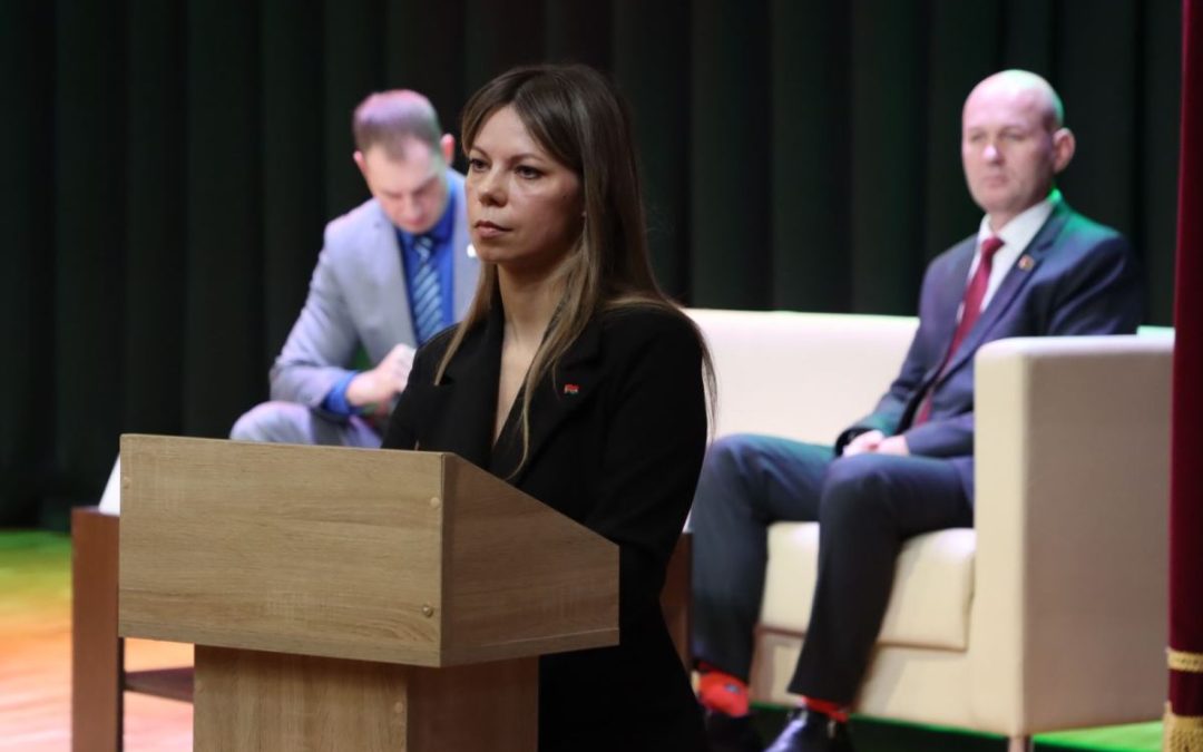 С ЛИДЕРАМИ ПРОФСОЮЗНЫХ «ПЕРВИЧЕК» МОЗЫРЯ ВСТРЕТИЛАСЬ ГЛАВНЫЙ ПРАВОВОЙ ИНСПЕКТОР ТРУДА ГОМЕЛЬСКОГО ОБЪЕДИНЕНИЯ ПРОФСОЮЗОВ