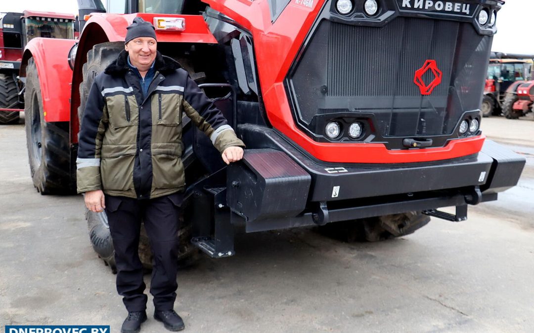 ТРУЖЕНИКИ АПК РЕЧИЦКОГО РАЙОНА. ВИКТОР ГРЕСЬ: С ОПТИМИЗМОМ ВСЁ В ПОРЯДКЕ