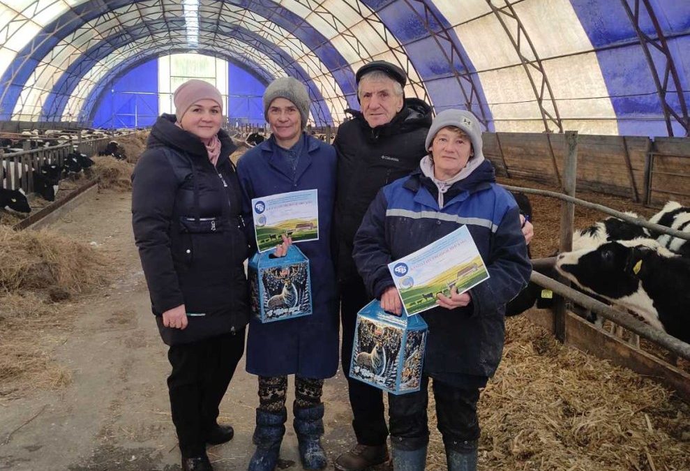 БЛАГОДАРСТВЕННЫМИ ПИСЬМАМИ ОТМЕЧЕНЫ ЖИВОТНОВОДЫ ДОБРУШСКОГО РАЙОНА