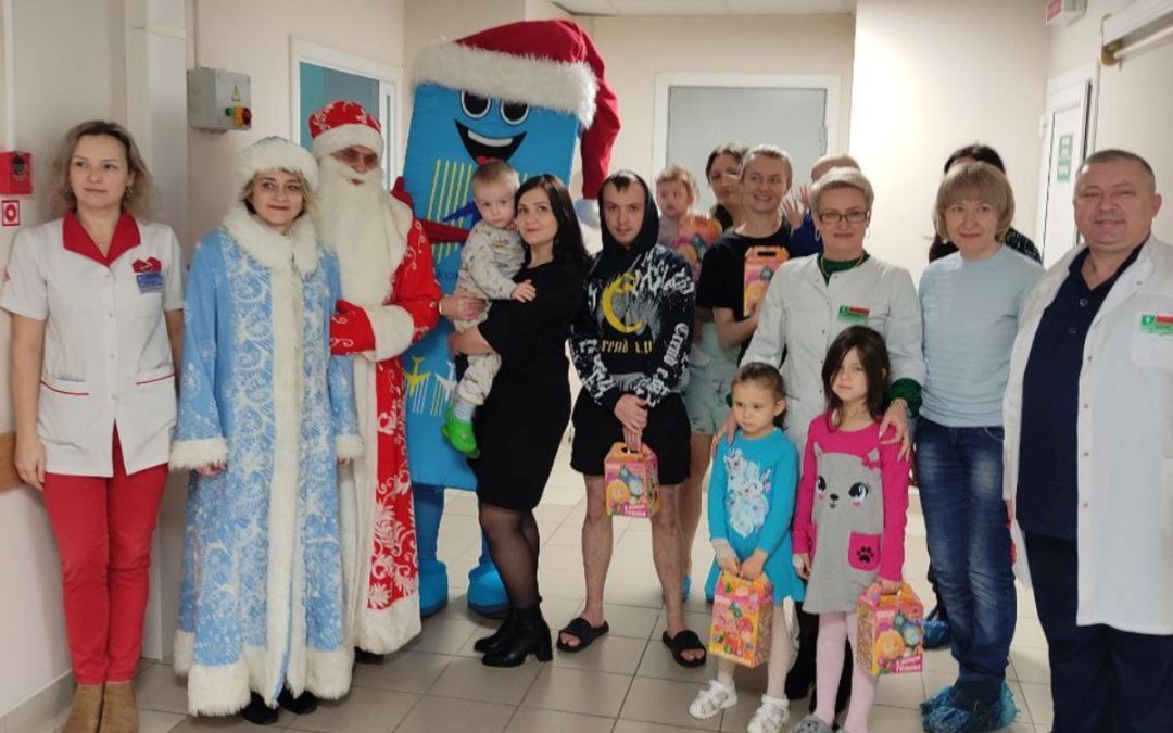 НОВОГОДНЯЯ АКЦИЯ «ПРОФСОЮЗЫ-ДЕТЯМ» НА СП ОАО «СПАРТАК»