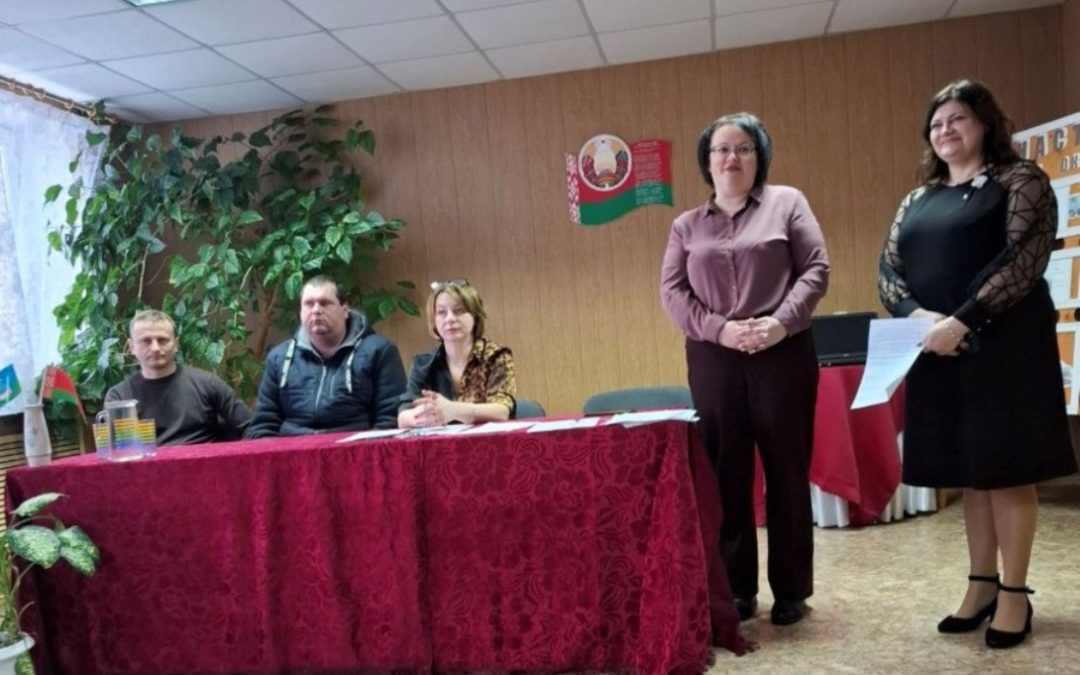 В ФИЛИАЛЕ «ОКТЯБРЬСКАЯ ПМК 37» РУП «КАЛИНКОВИЧИВОДСТРОЙ» ПРОШЛО ПРОФСОЮЗНОЕ СОБРАНИЕ