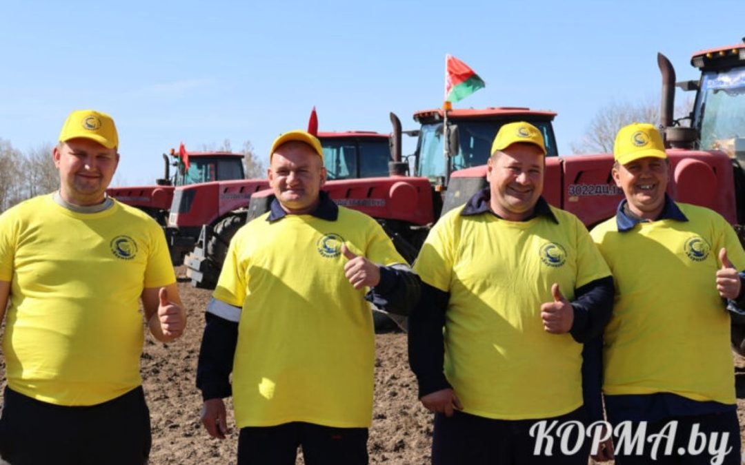 НАРОДНЫЙ ОБРЯД «ЗАСЕВКИ» ПРОВЕЛИ НА ПОЛЯХ КУП «КОРМАЛЁН»