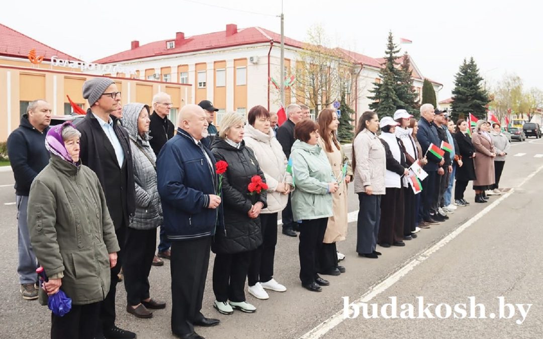 ДОРОГАМИ ПАМЯТИ ПРОЕХАЛИ СЕГОДНЯ УЧАСТНИКИ АВТОПРОБЕГА, ПОСВЯЩЕННОГО 40-ЛЕТИЮ АВАРИИ НА ЧАЭС